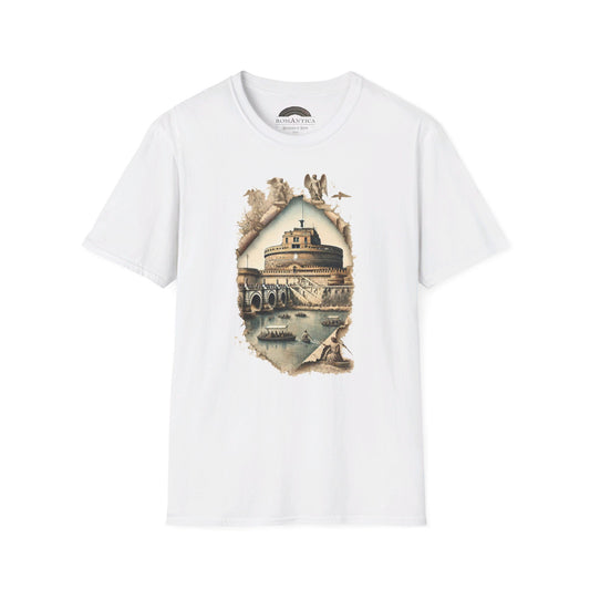 T-Shirt TIMELESS. Castel Sant'Angelo. Guardian of the Tiber