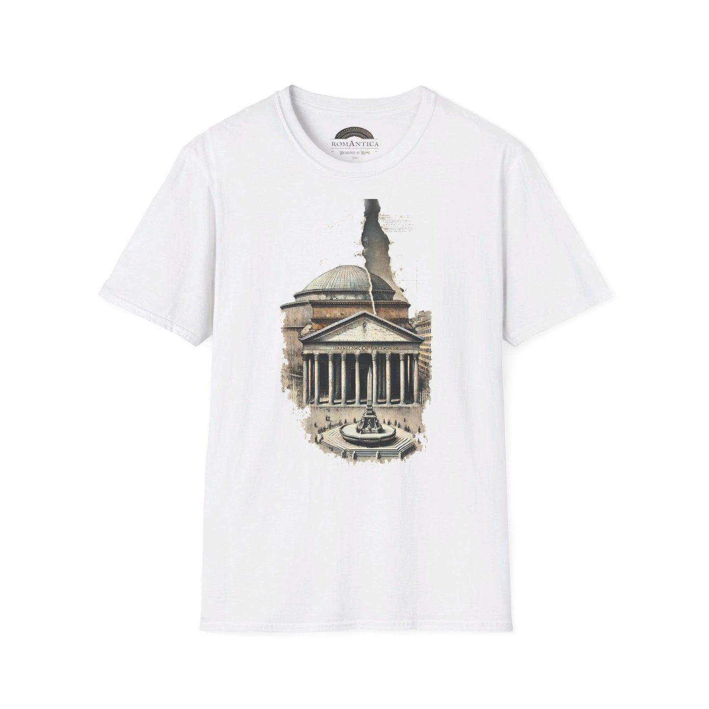 T-Shirt TIMELESS. Pantheon. Pantheon's light