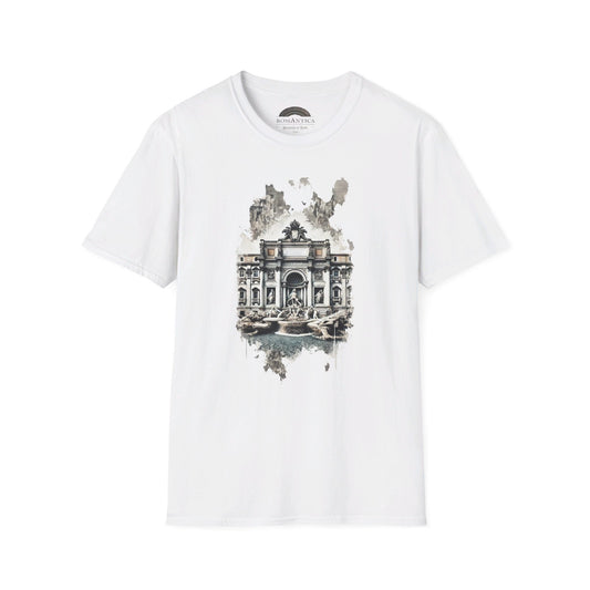 T-Shirt TIMELESS. Trevi Fountain. Wish of the Water