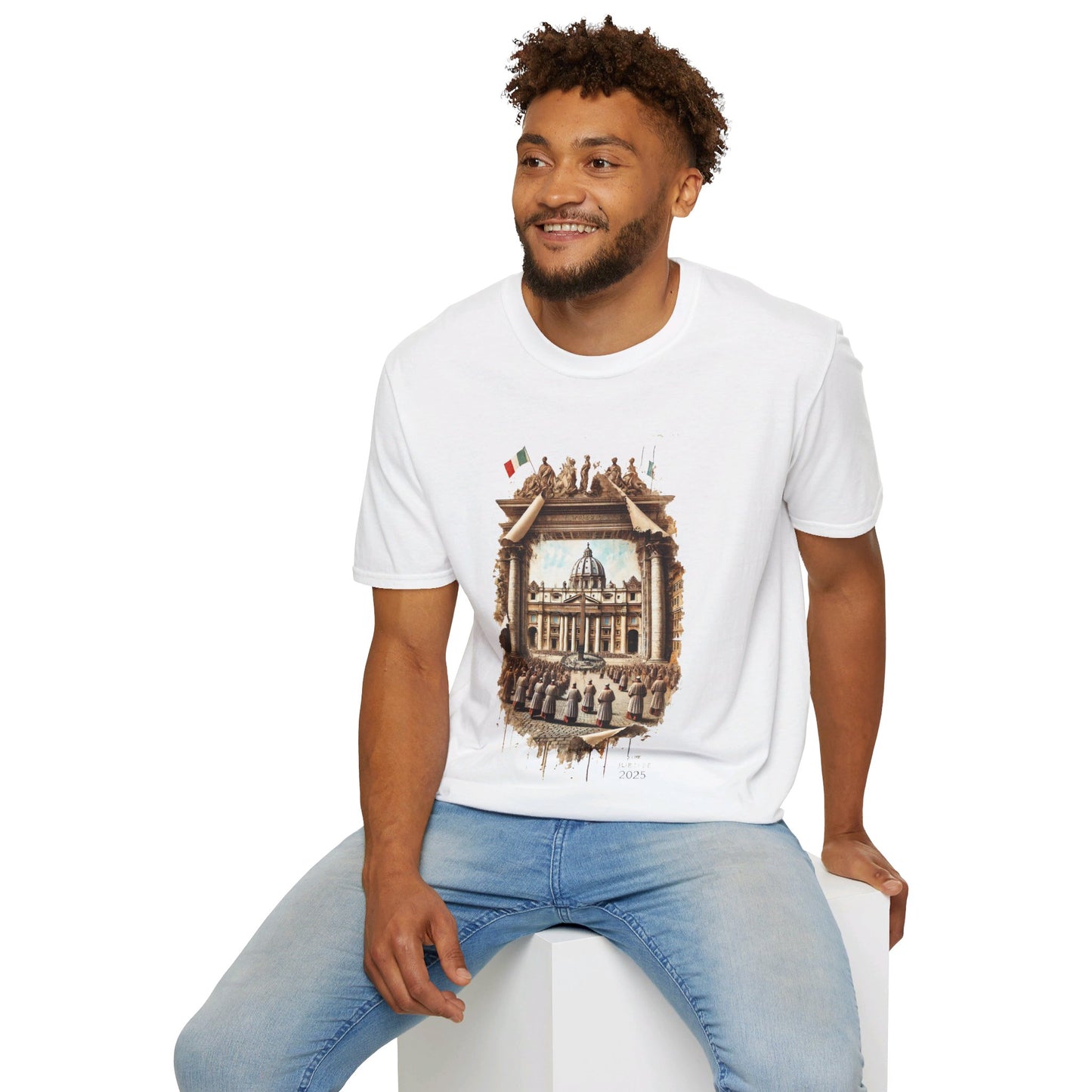 T-Shirt JUBILEE 2025. Saint Peter. Pilgrims Dawn