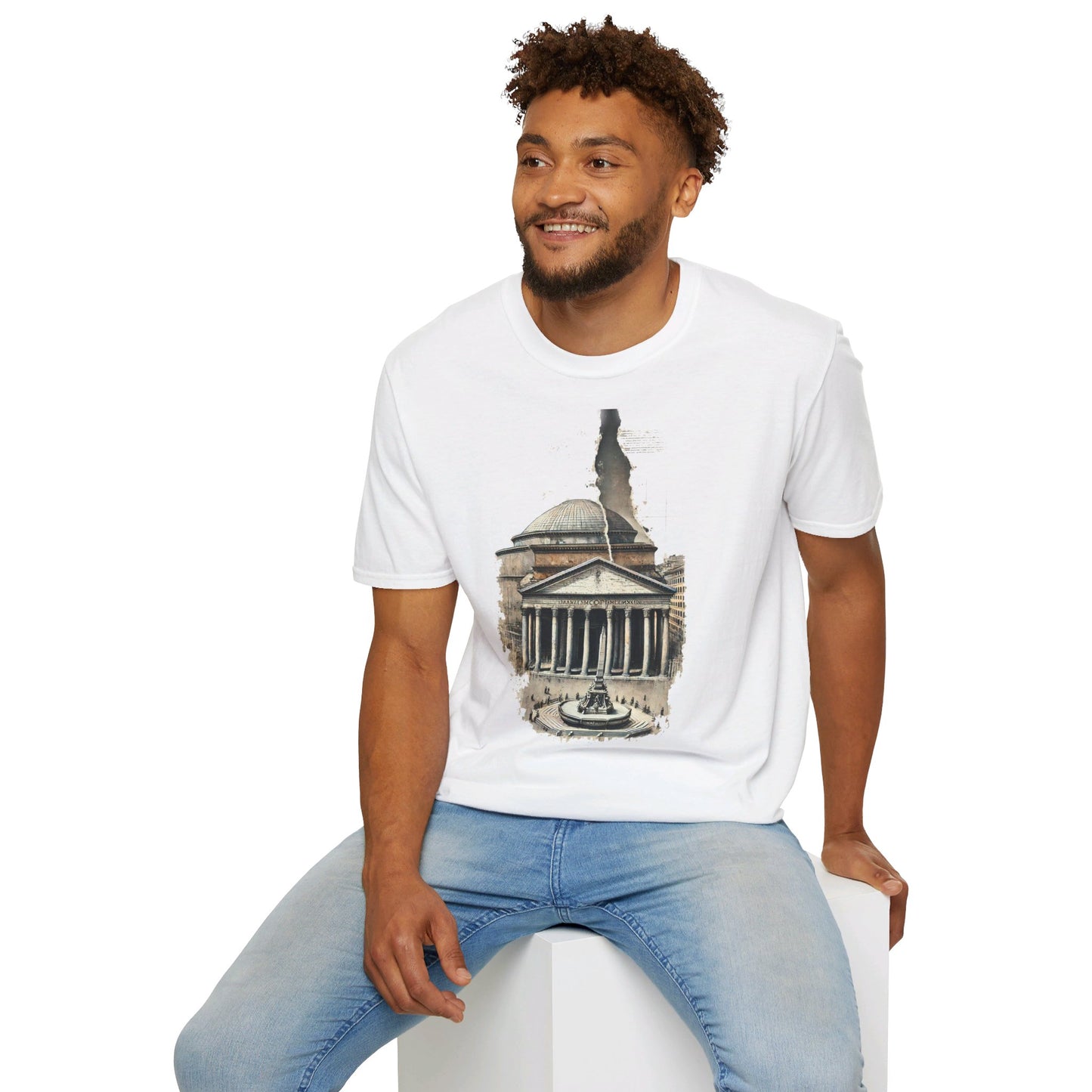 T-Shirt TIMELESS. Pantheon. Pantheon's light